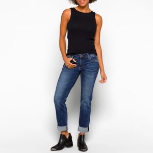 KUT from the Kloth “Catherine” Boyfriend Distressed Jeans
